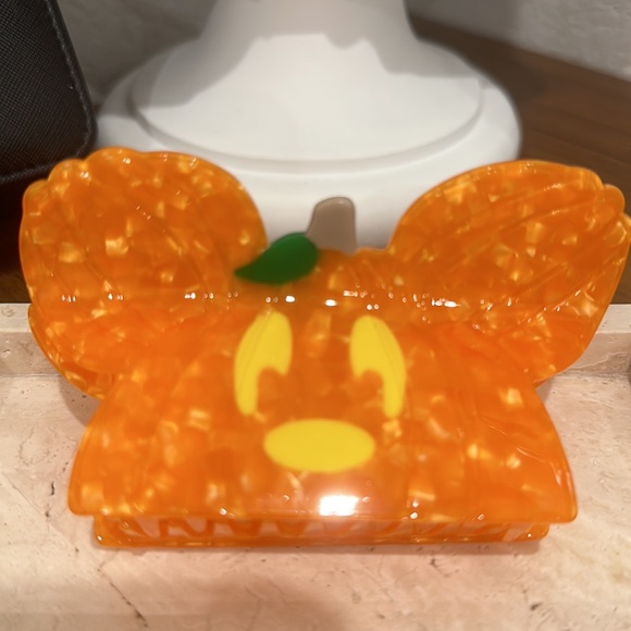 New Halloween Mickey pumpkin hair clip - Picture 2 of 2